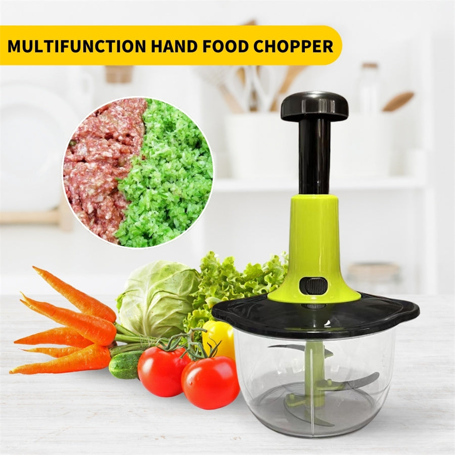 1pc hand cranked manual vegetable chopper