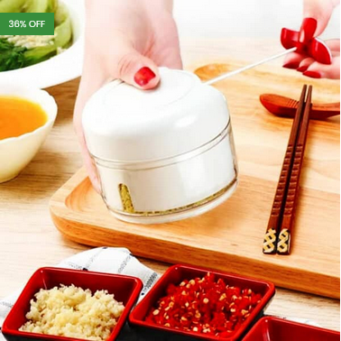 Mini Hand-power Food Chopper