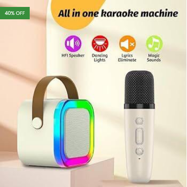 Karaoke Sound System with mic