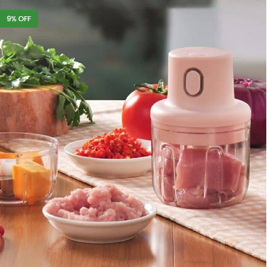 Mini Electric Garlic Masher – USB Rechargeable