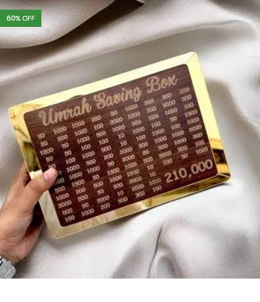 Umrah Saving Box