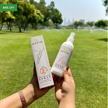 Hair removal spray ecrin
