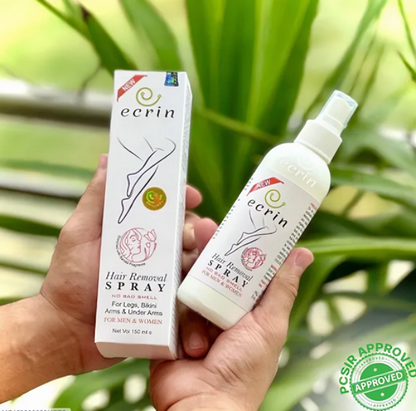 Hair removal spray ecrin